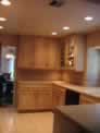 Wood Cabinets Faux Finished